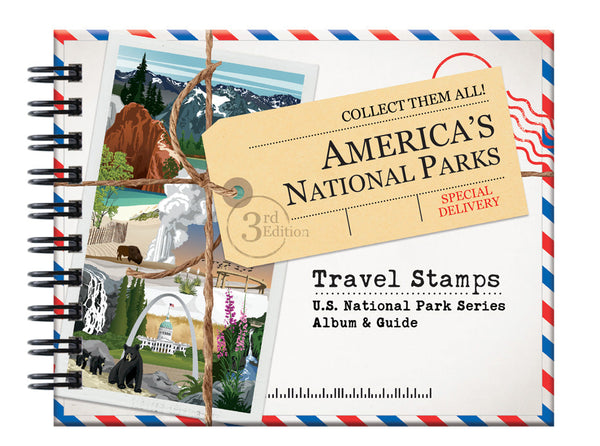 U.S. National Park Album Guide 3rd Edition Travel Stamps