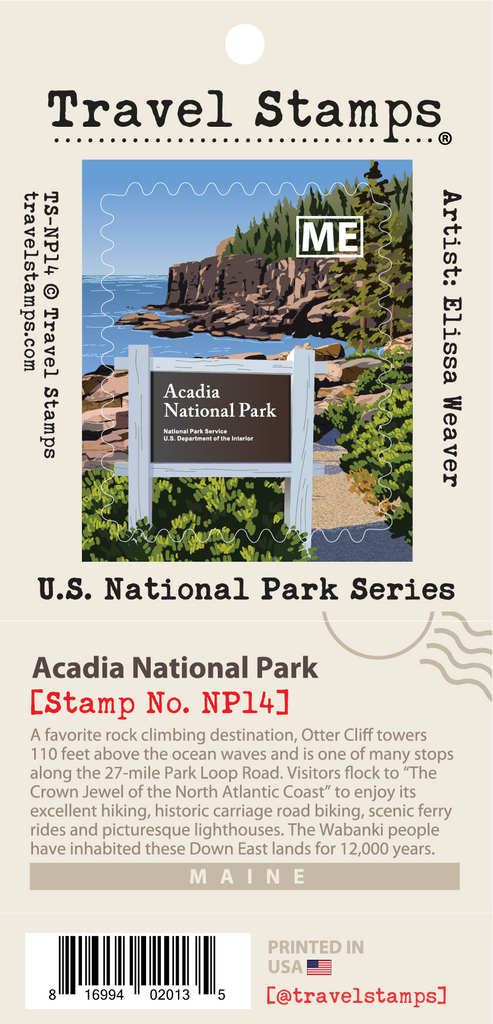 Acadia NP - Entrance Sign Edition