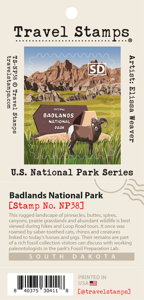 Badlands NP - Entrance Sign Edition