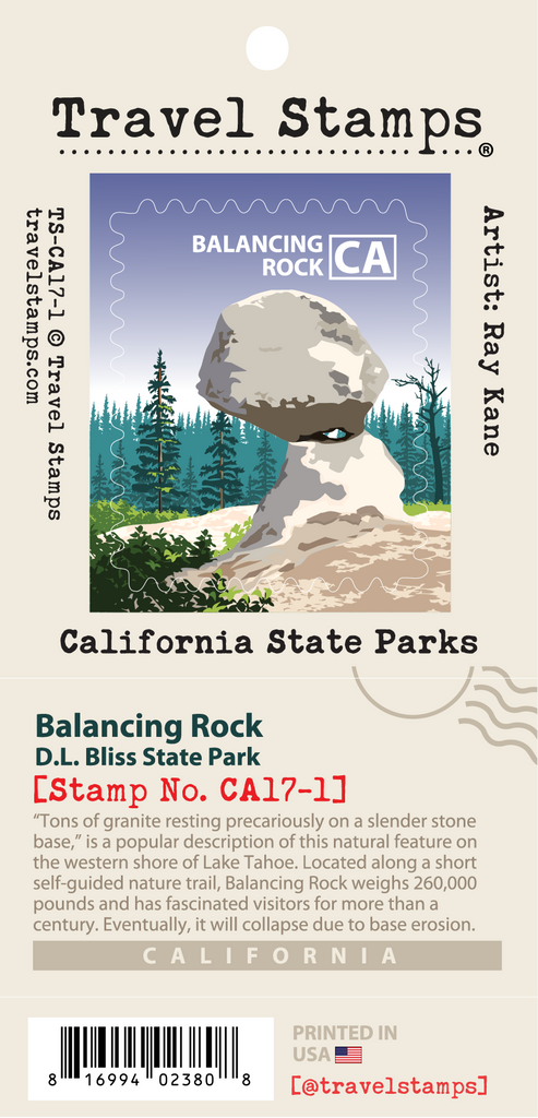 D.L. Bliss State Park - Balancing Rock