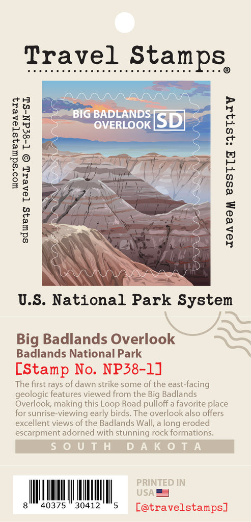 Badlands NP - Big Badlands Overlook