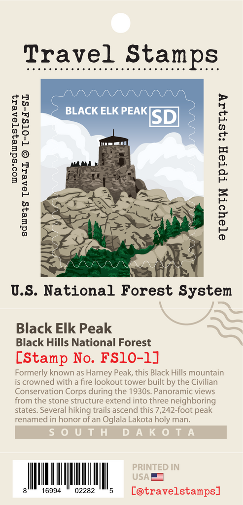 Black Hills National Forest - Black Elk Peak