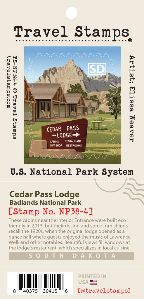 Badlands NP - Cedar Pass Lodge
