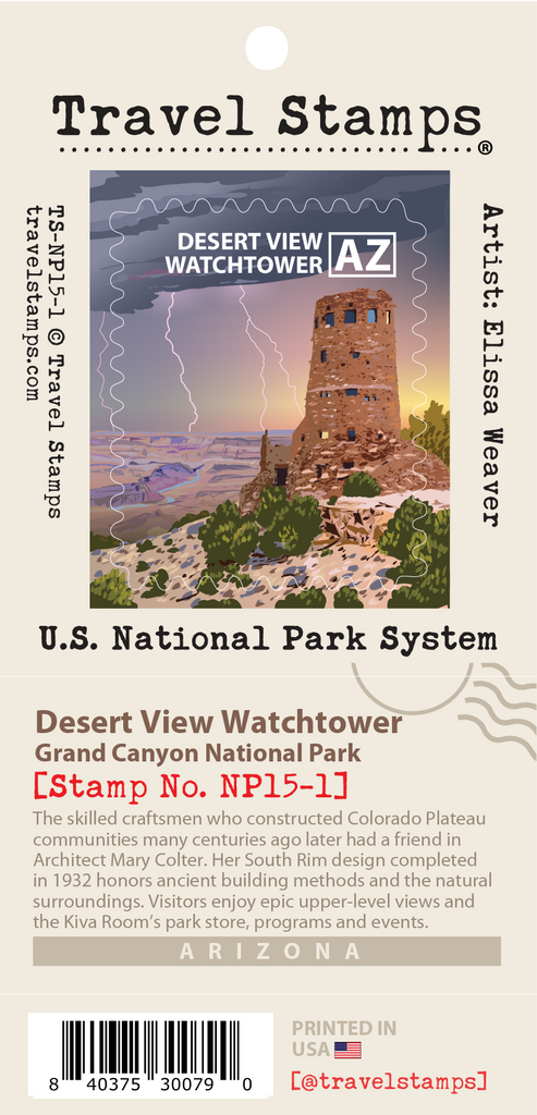Grand Canyon NP - Desert View Watchtower
