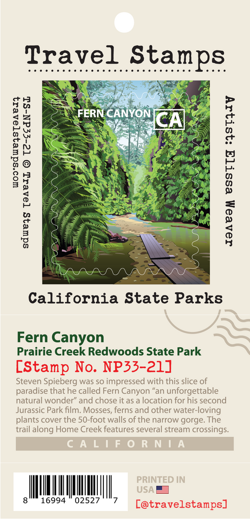 Redwood Parks - Fern Canyon