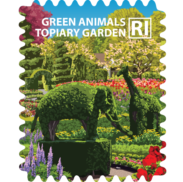 Newport Mansions - Green Animals Topiary Garden