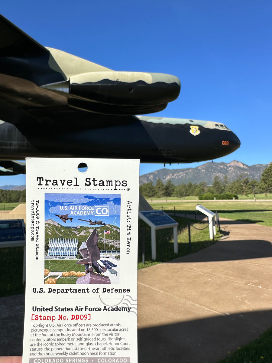 United States Air Force Academy Travel Stamp – Travel Stamps