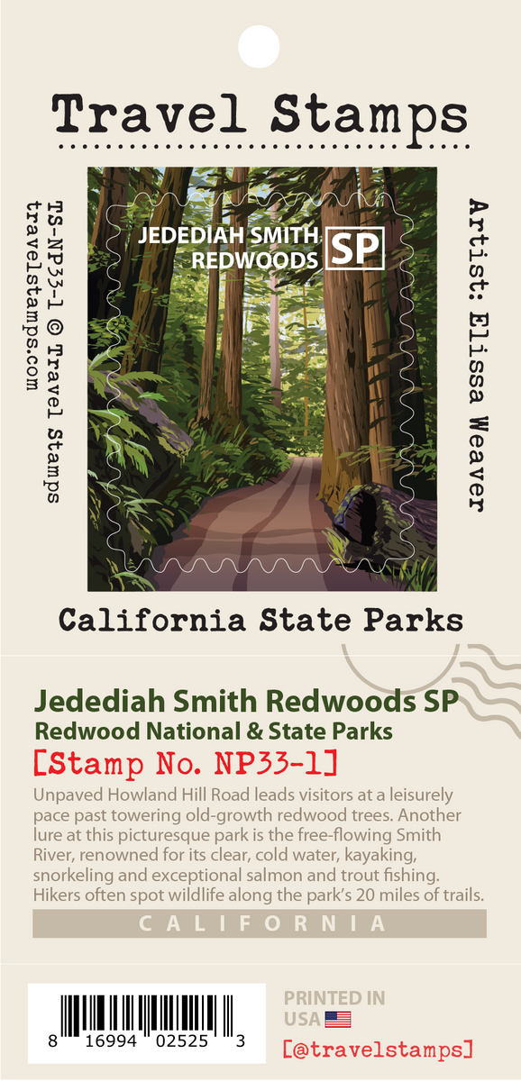 redwood tree rubber stamp Redwood Parks