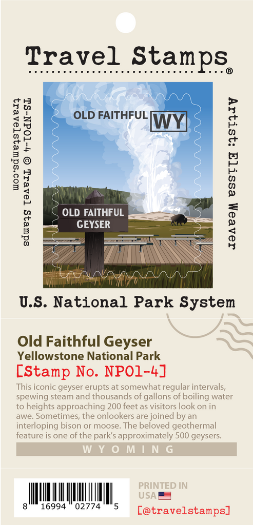 Yellowstone NP - Old Faithful Geyser