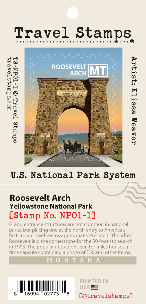 Yellowstone NP - Roosevelt Arch