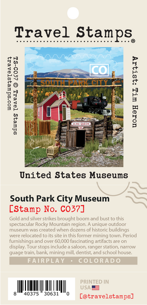 South Park City Museum Travel Stamp – Travel Stamps
