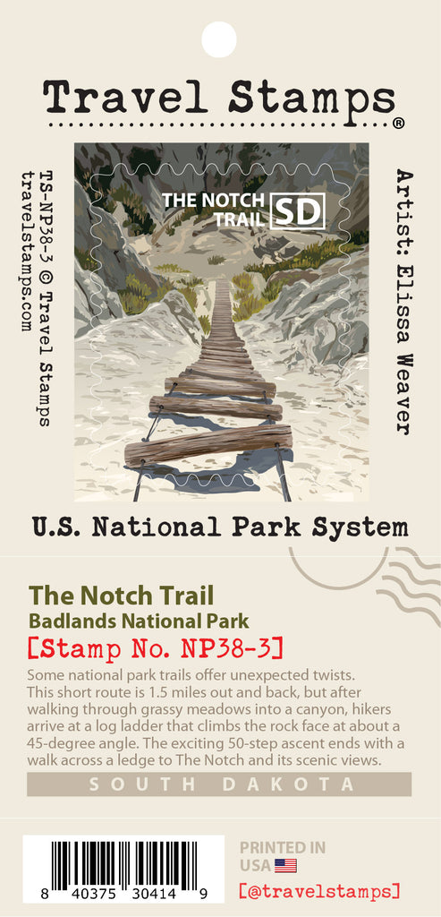 Badlands NP - The Notch Trail
