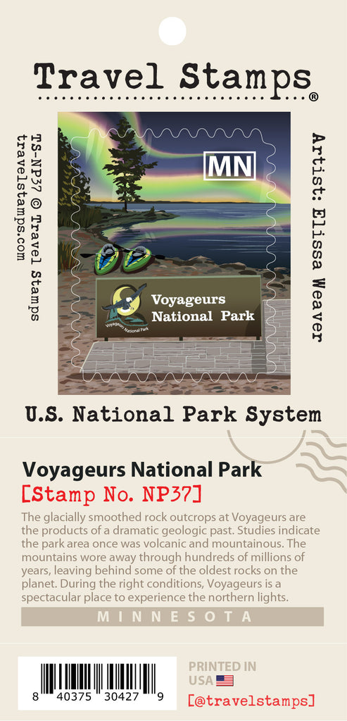 Voyageurs NP - Entrance Sign Edition