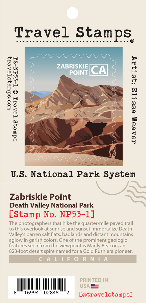 Death Valley NP - Zabriskie Point