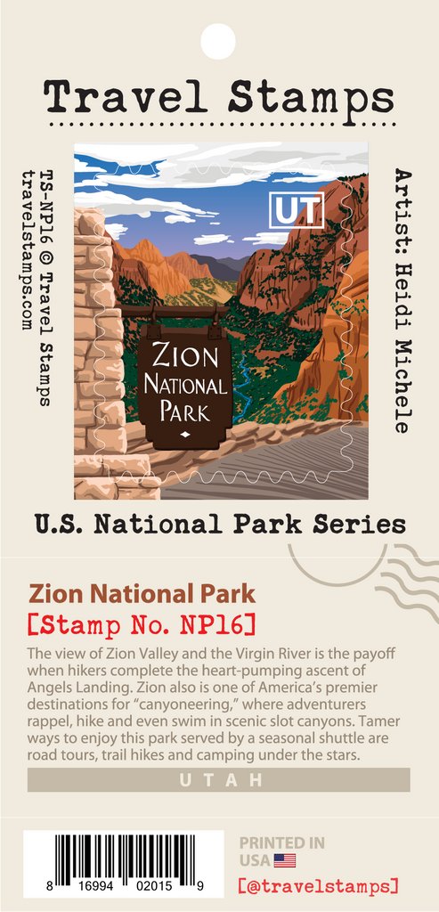 Zion NP - Entrance Sign Edition