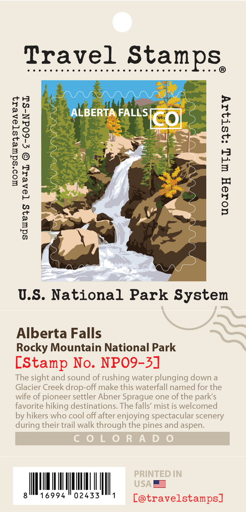 Rocky Mountain NP - Alberta Falls