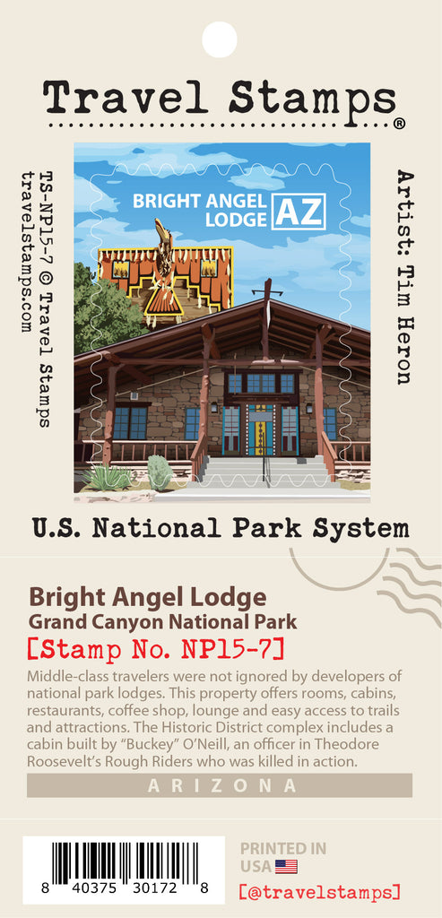 Grand Canyon NP - Bright Angel Lodge