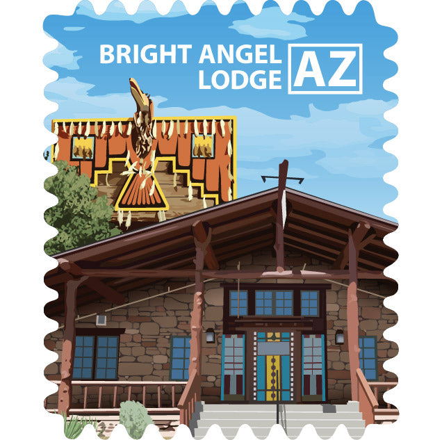Grand Canyon NP - Bright Angel Lodge