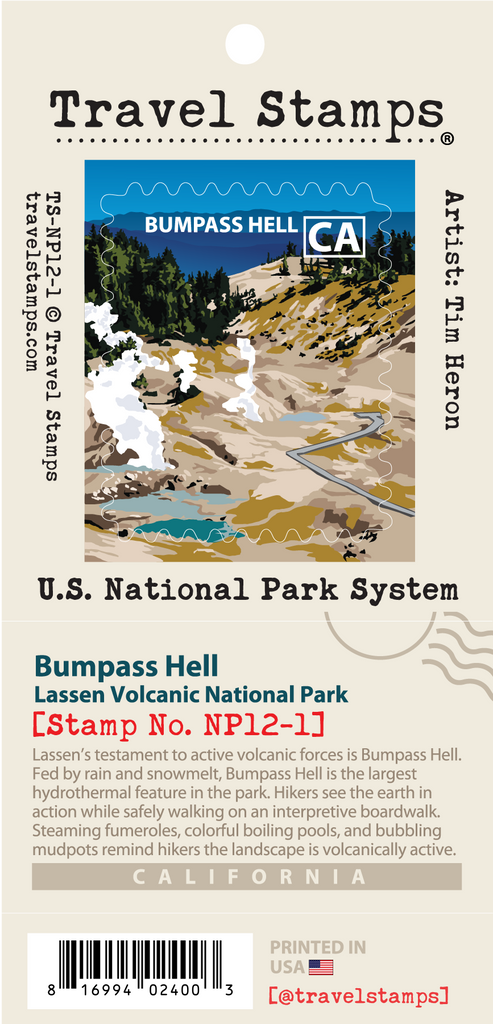 Lassen Volcanic NP - Bumpass Hell