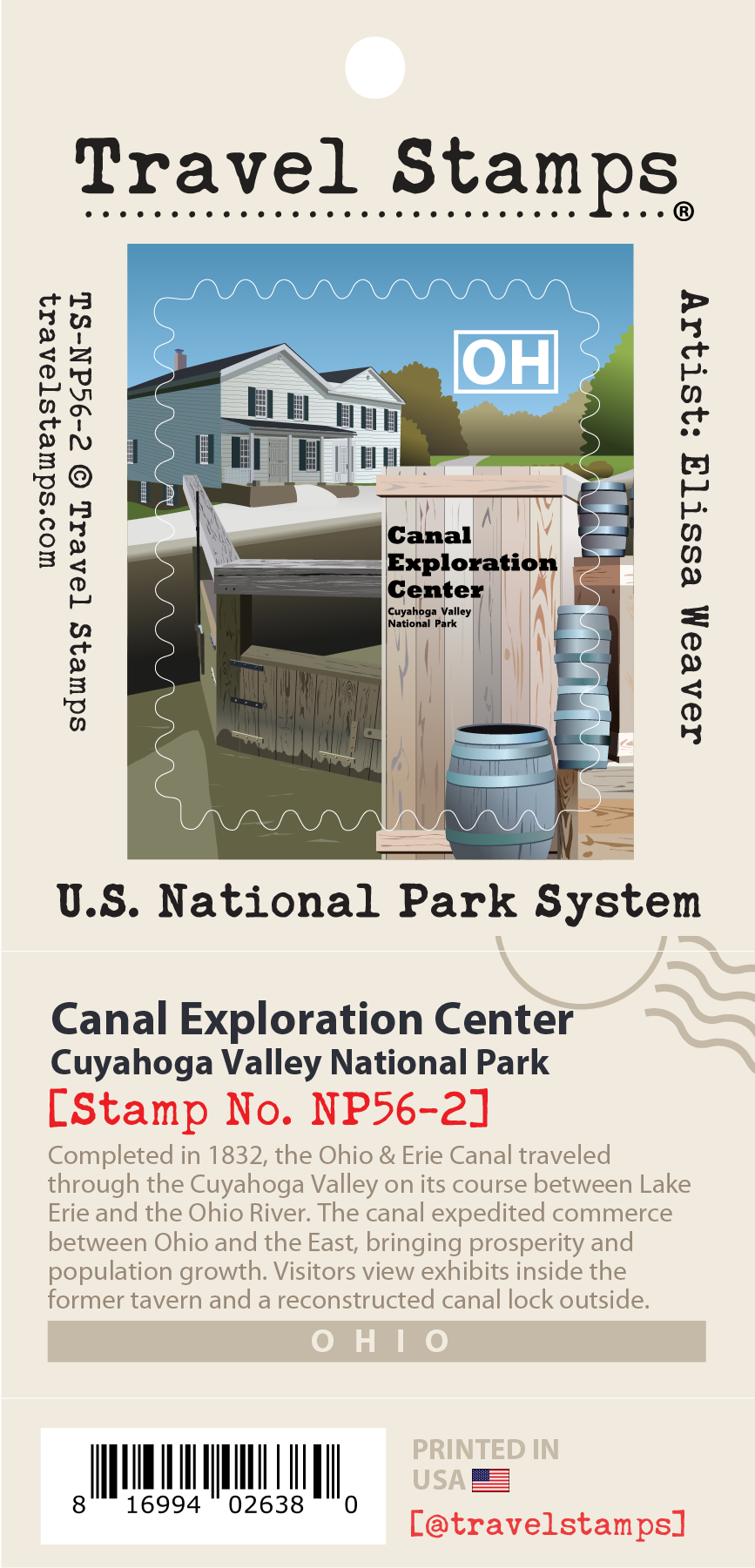 Cuyahoga Valley National Park Collection – Travel Stamps