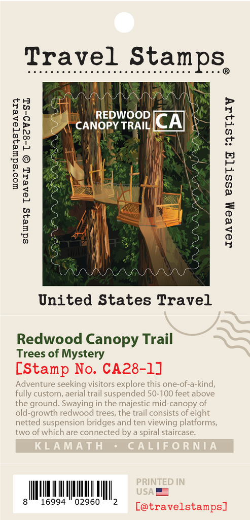 Trees of Mystery - Redwood Canopy Trail