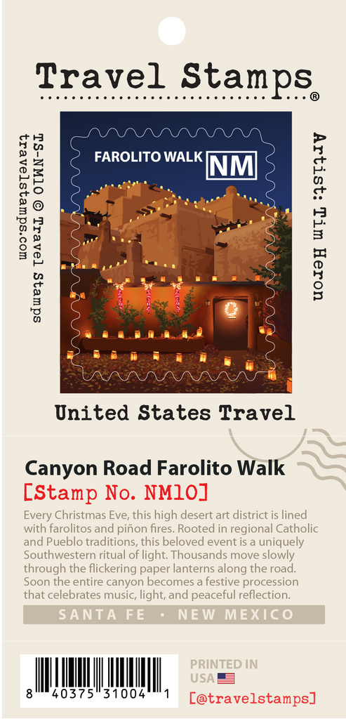 Canyon Road Farolito Walk