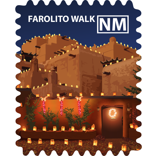 Canyon Road Farolito Walk