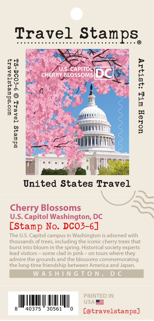 United States Capitol - Cherry Blossoms