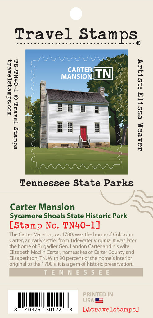 Sycamore Shoals State Historic Park - Carter Mansion
