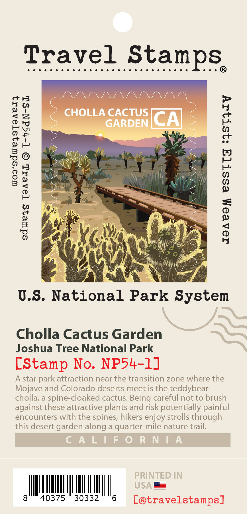 Joshua Tree National Park Collection – Travel Stamps