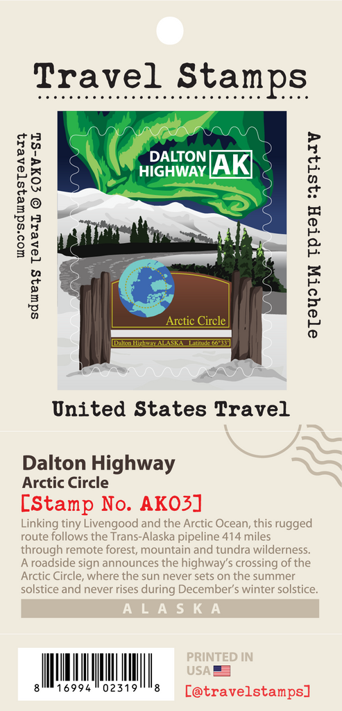 Dalton Highway - Arctic Circle