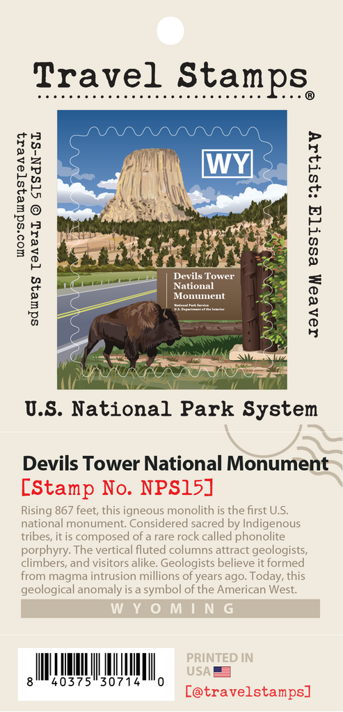 Devils Tower National Monument - Entrance Sign Edition