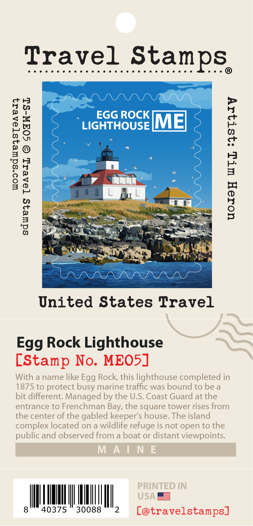 Lighthouses – Travel Stamps