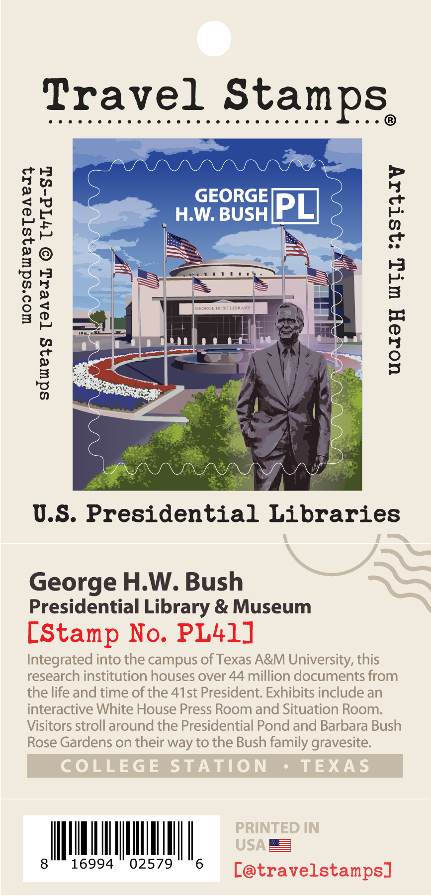 Presidential Libraries – Travel Stamps