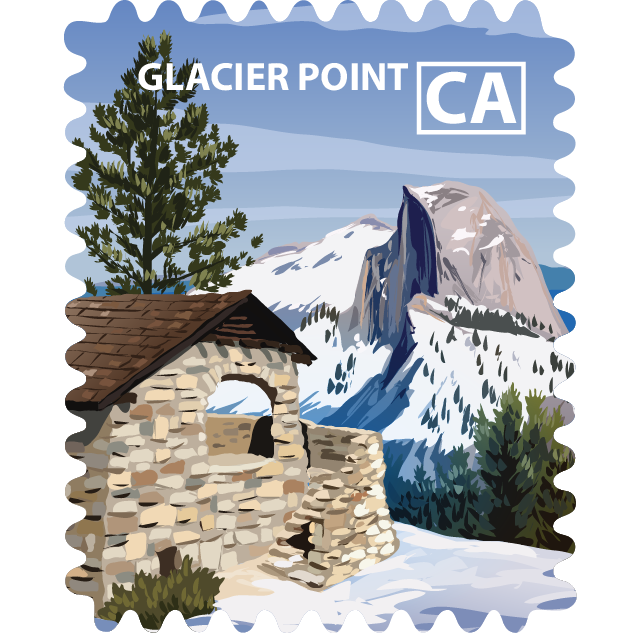 Yosemite NP - Glacier Point