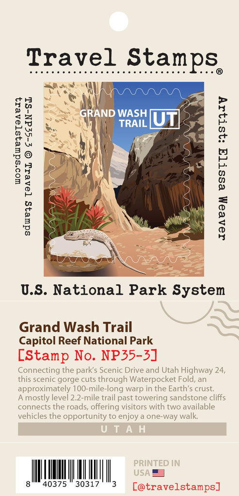 Capitol Reef NP - Grand Wash Trail