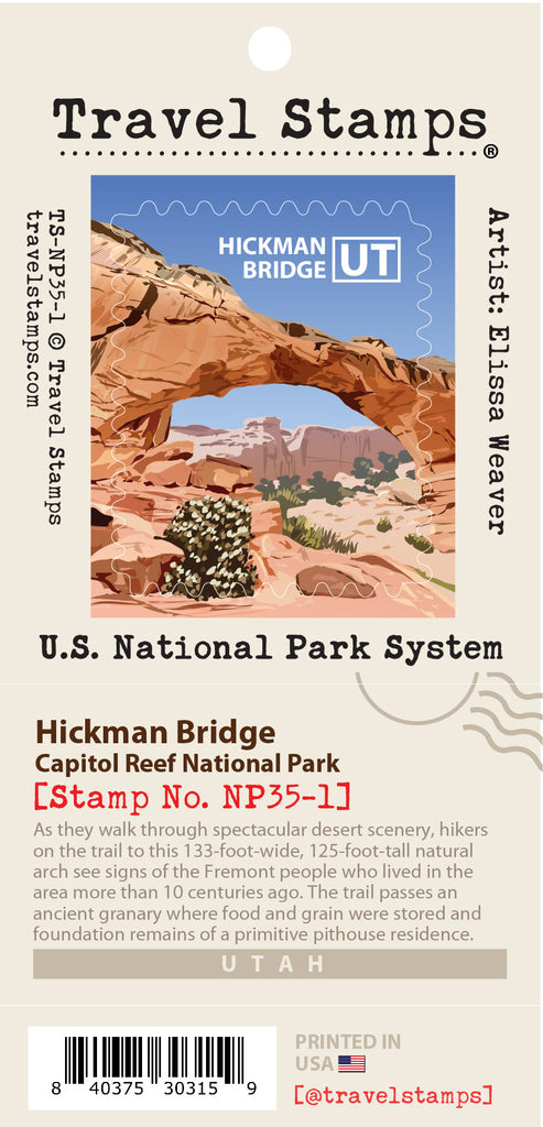 Capitol Reef NP - Hickman Bridge
