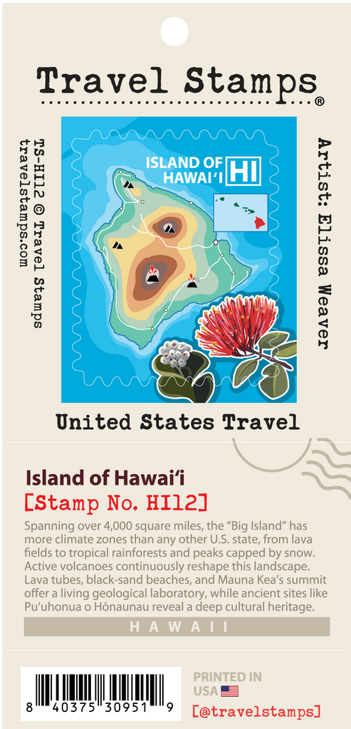 Island of Hawai'i - The Big Island - Map Edition
