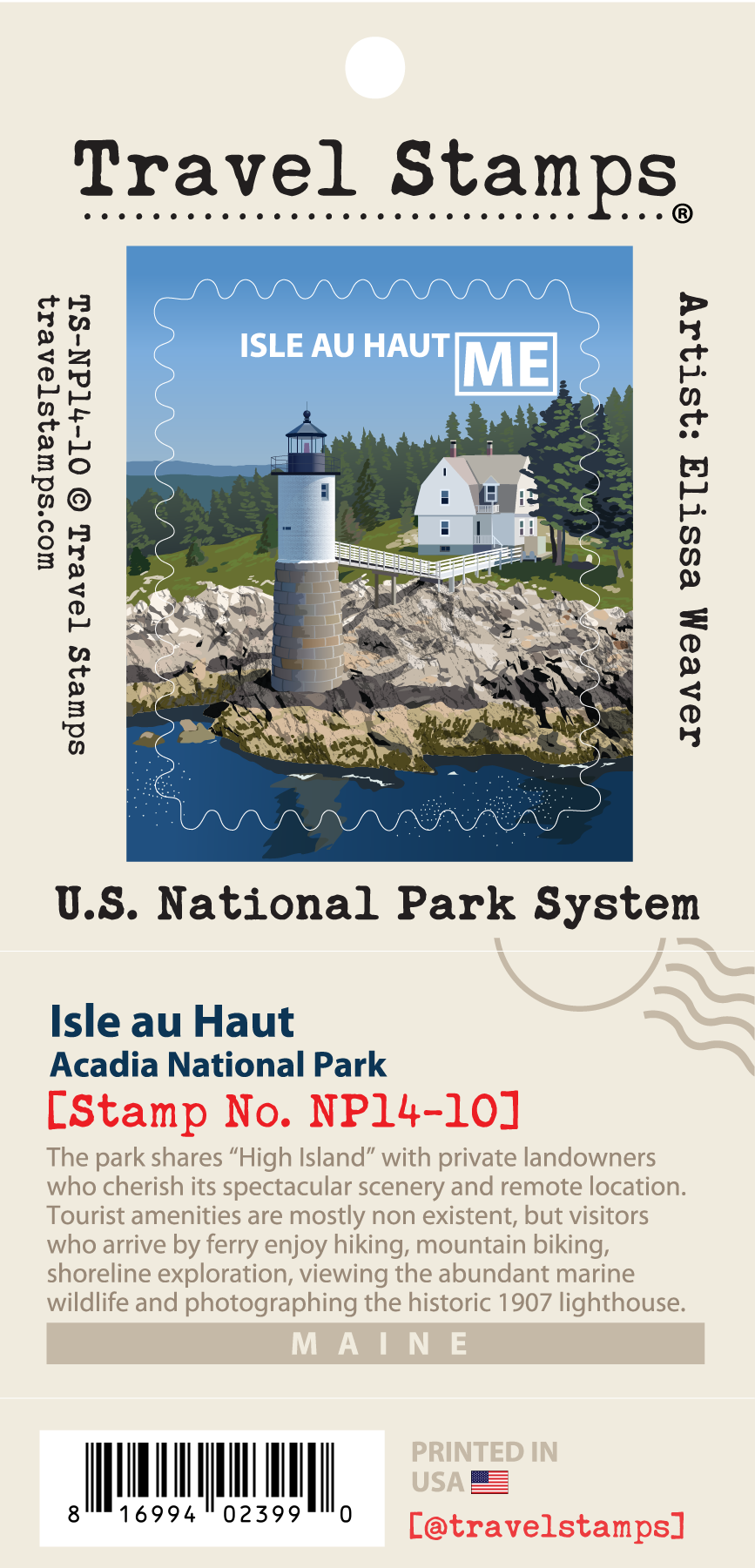 10 Split Rock Lighthouse Stamps // Vintage Minnesota Postage