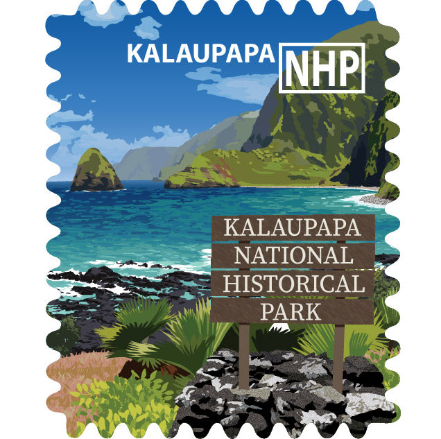 Kalaupapa National Historical Park Travel Stamp – Travel Stamps