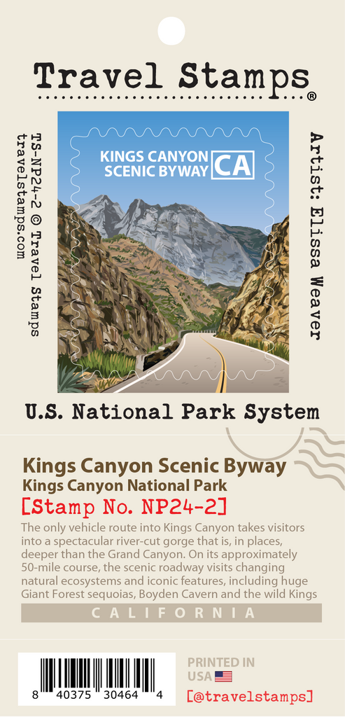 Kings Canyon NP - Kings Canyon Scenic Byway