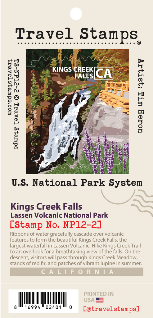 Lassen Volcanic NP - Kings Creek Falls