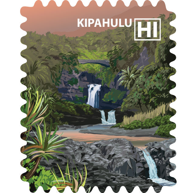 Kipahulu District - Haleakala National Park Travel Stamp – Travel Stamps