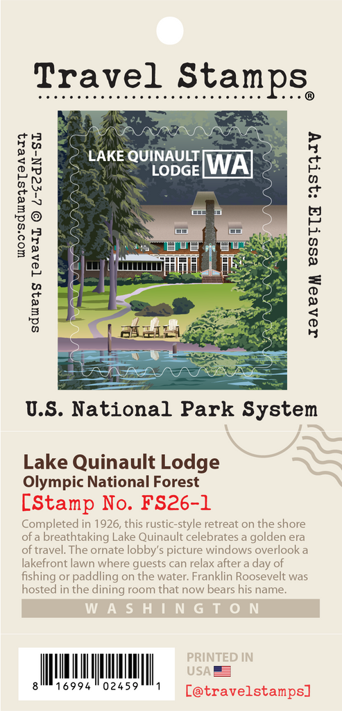 Olympic National Forest - Lake Quinault Lodge