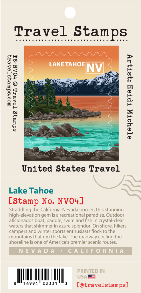 Lake Tahoe - Nevada Sunset Edition
