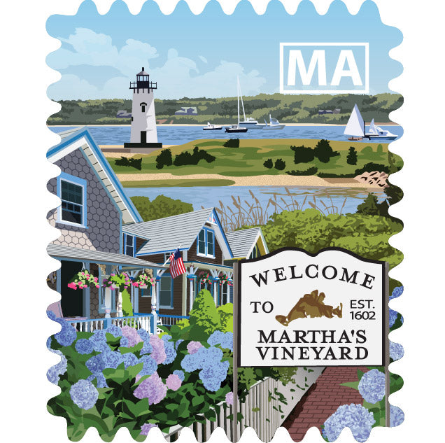 Martha's Vineyard Travel Stamp – Travel Stamps
