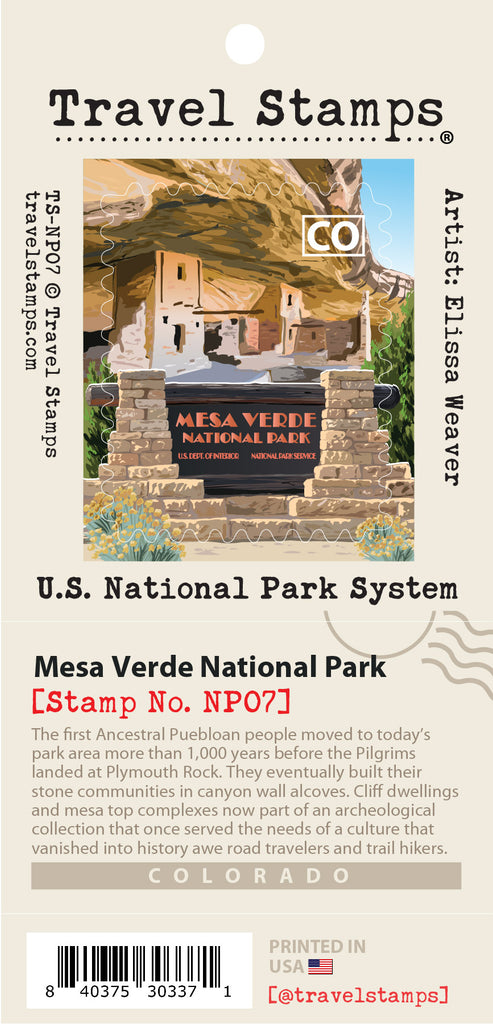 Mesa Verde NP - Entrance Sign Edition