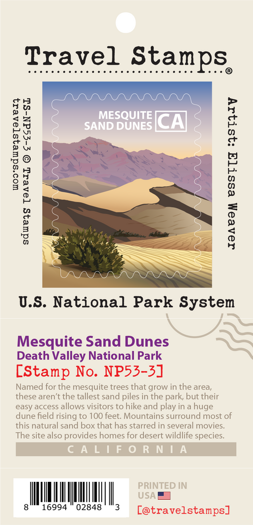 Death Valley NP - Mesquite Sand Dunes