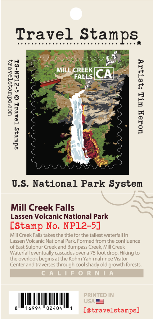 Lassen Volcanic NP - Mill Creek Falls