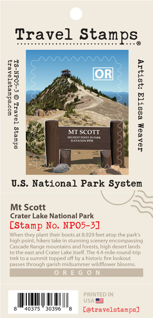 Crater Lake NP - Mount Scott